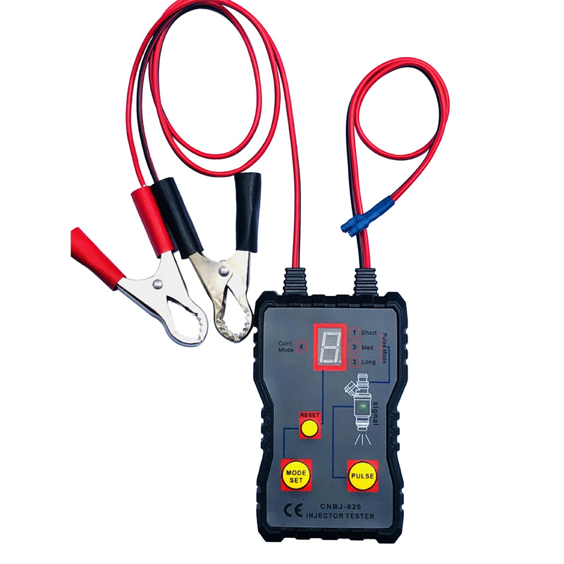 Fuel Injector Tester - Digitale QA1105 12V Auto Brandstofdruk Injectiepomp