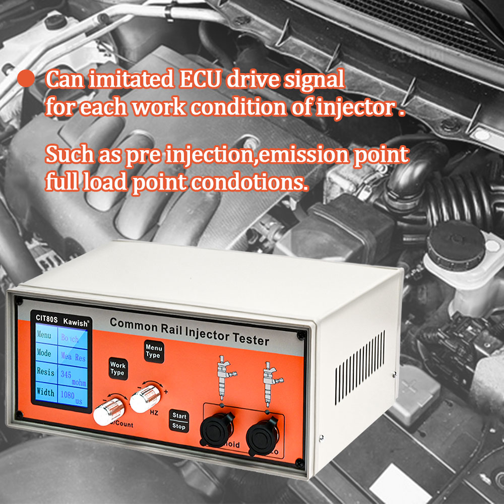 Fuel Injector Tester - 2025 Nieuw! Upgrade CIT800 CIT80S Diesel