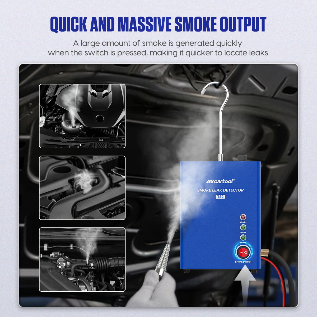 MR CARTOOL Auto Rooklekdetecto - Smoke Leak Detector recensie en prijs