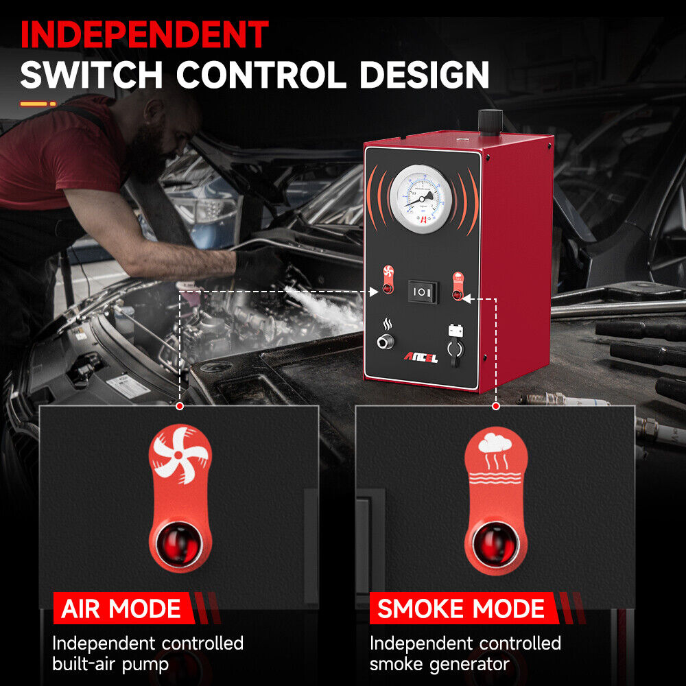 ANCEL S200 EVAP Rooklekdetecto - Smoke Leak Detector recensie en prijs