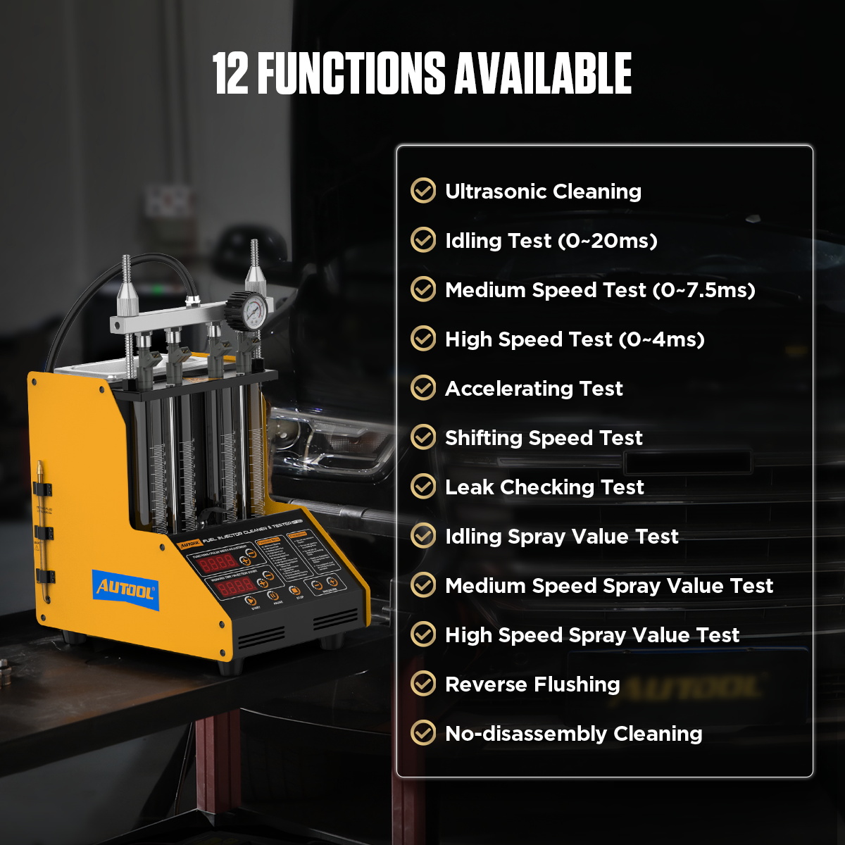 Autool CT150 brandstofinjector - Fuel Injector Tester recensie en prijs