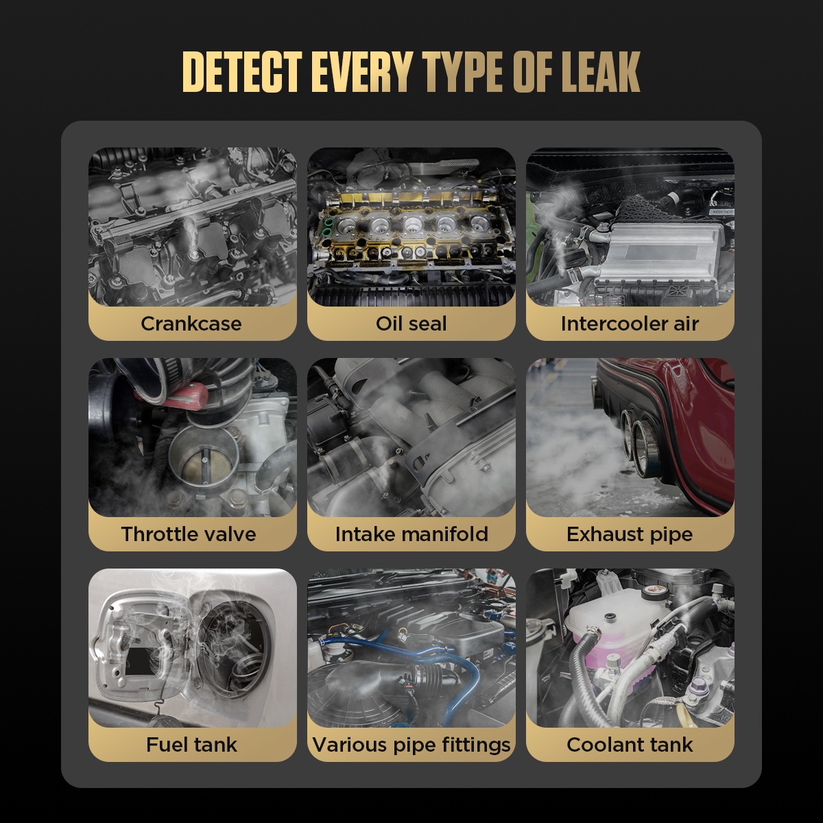 AUTOOL Rookmachine Lekdetector - Smoke Leak Detector recensie en prijs