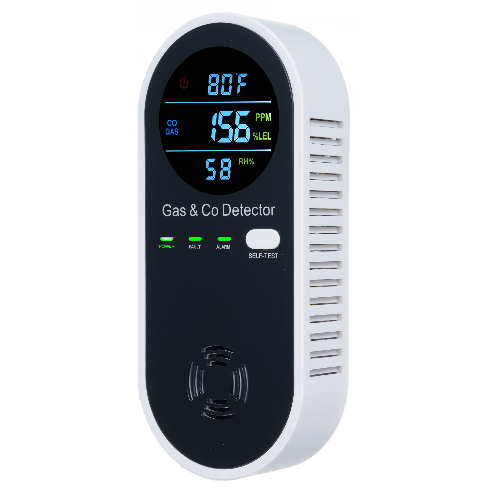 4-in-1 CO-monitoralarm met LCD - Smoke Leak Detector recensie en prijs