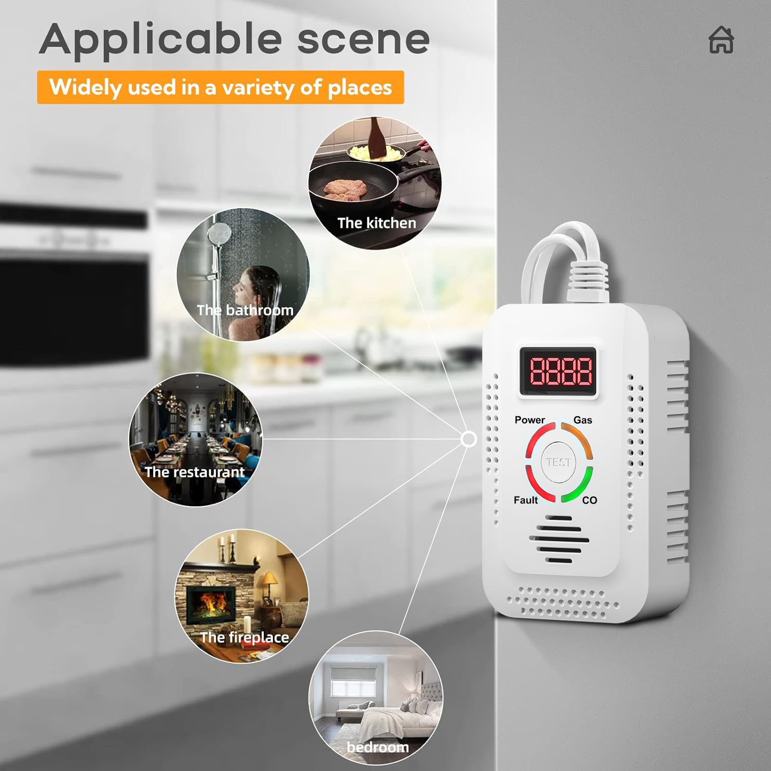 Aardgasdetector 2in1 en koolmo - Smoke Leak Detector recensie en prijs